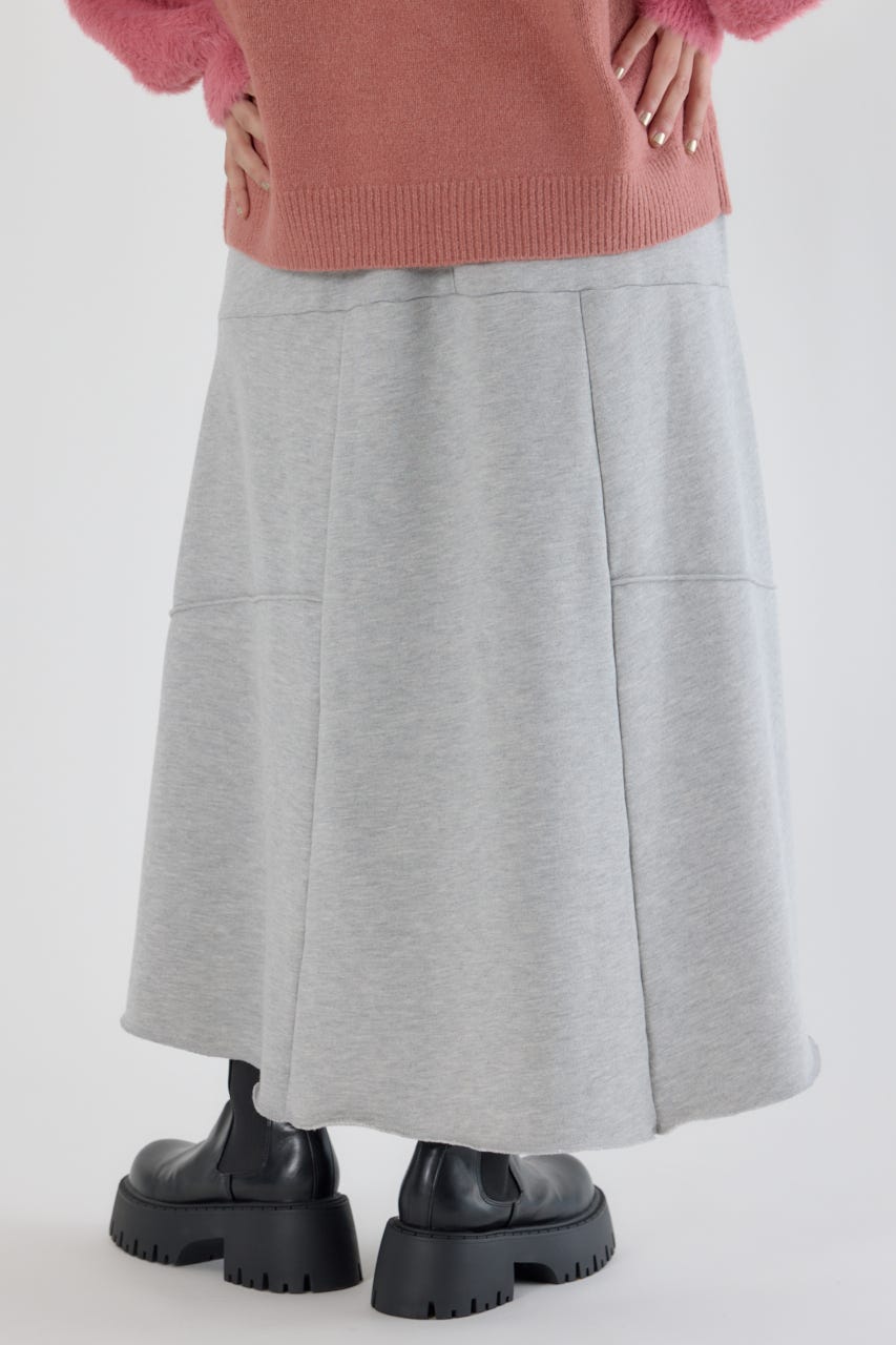 ランダム切替スウェットスカート L/T.GRY FREE