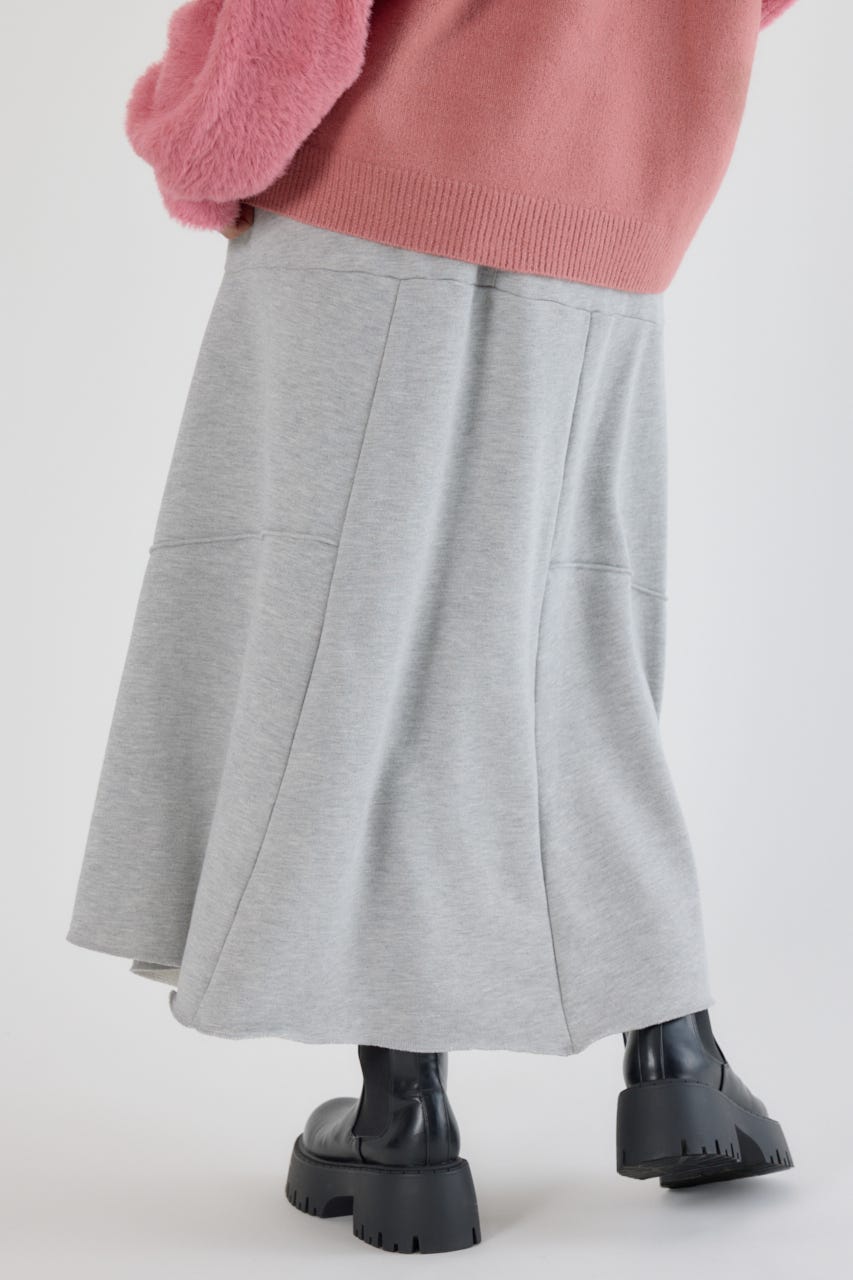 ランダム切替スウェットスカート L/T.GRY FREE