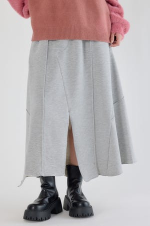 ランダム切替スウェットスカート