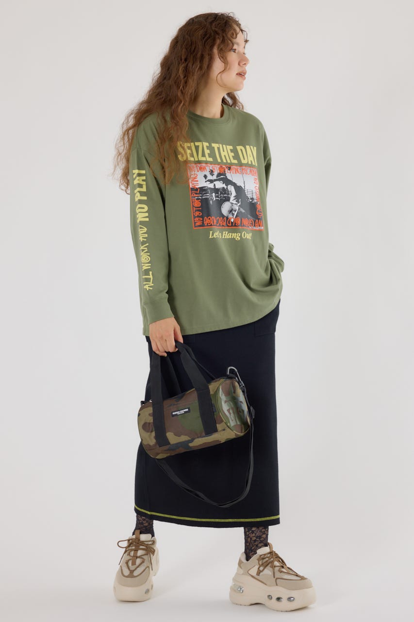 RODEO CROWNS WIDE BOWL | SEIZE THE DAY PHOTOロングTシャツ (T