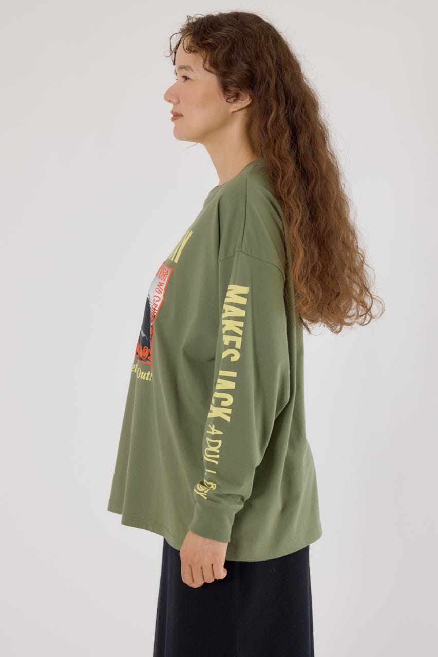 code47L タイショウ　ロンT XXL RODEO CROWNS WIDE BOWL | SEIZE THE DAY PHOTOロングTシャツ (T