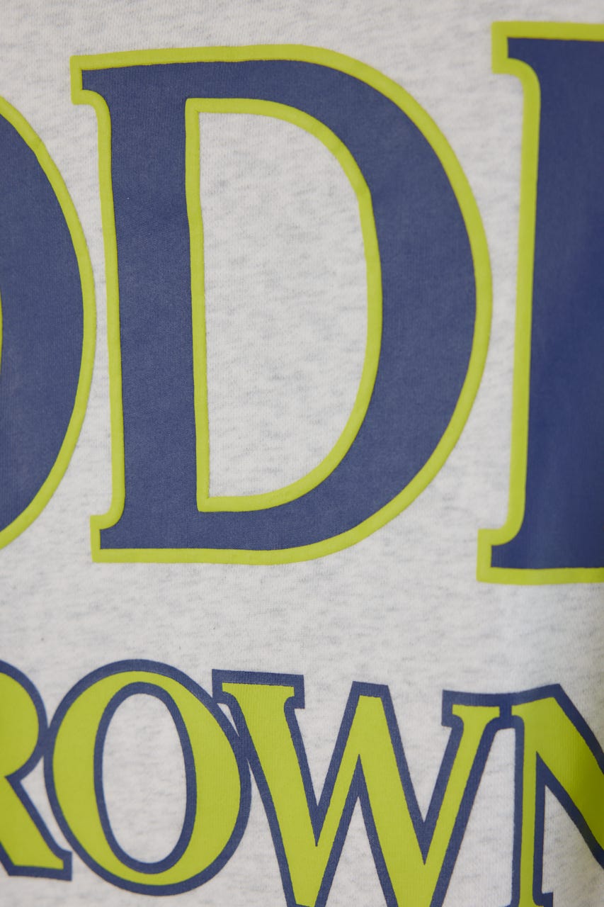 カラーアウトラインロゴスウェット L/T.GRY FREE