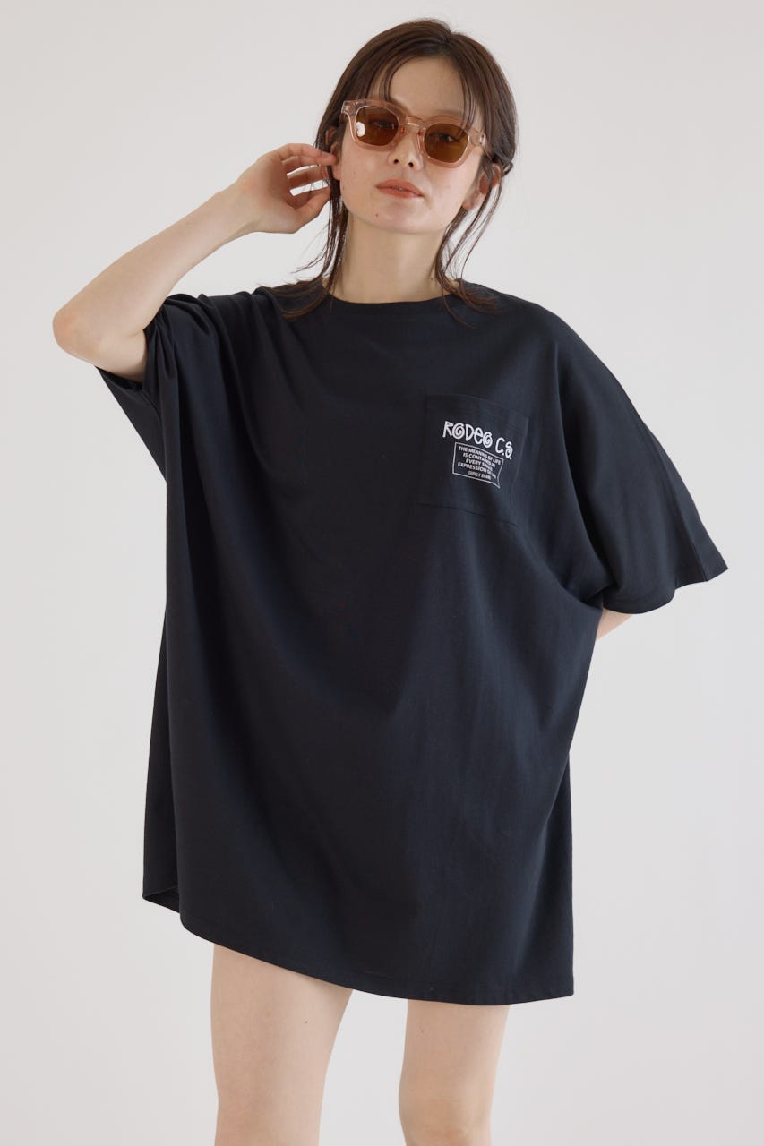 ストリートFace Logo Tワンピース BLK FREE