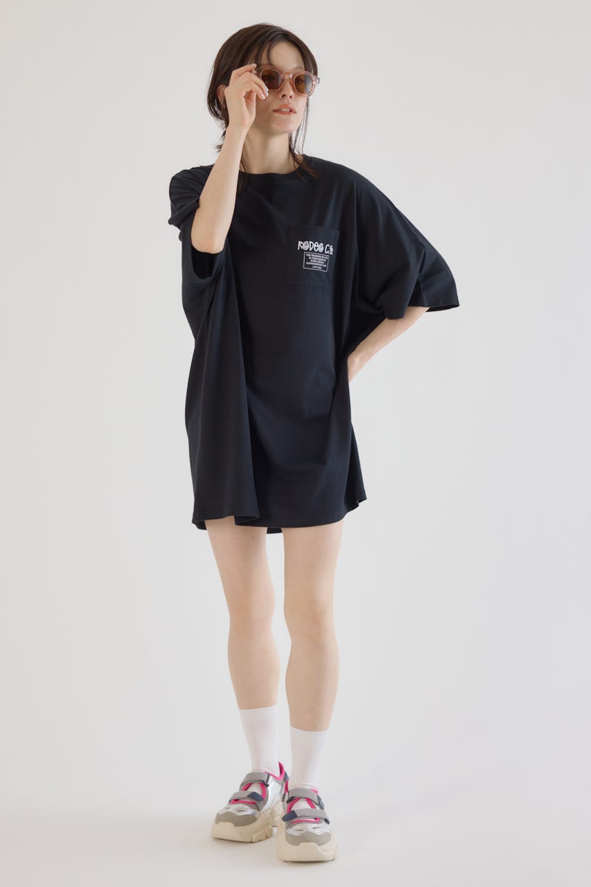 ストリートFace Logo Tワンピース BLK FREE