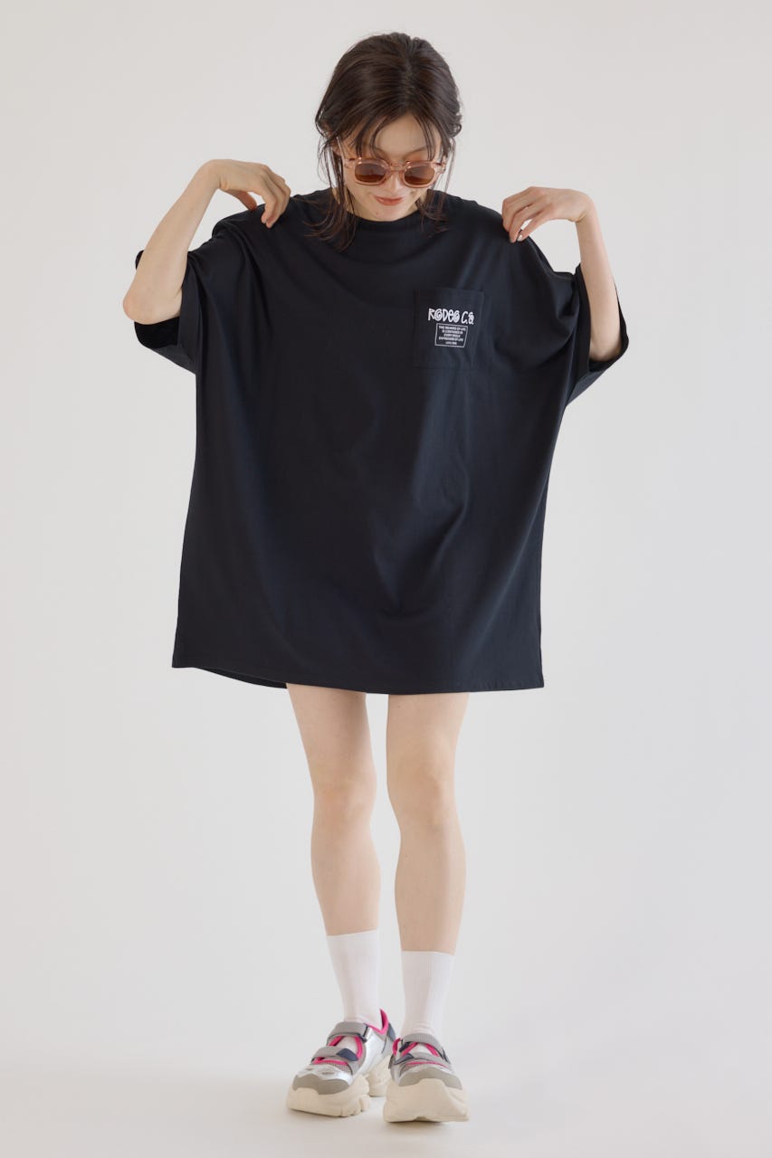 ストリートFace Logo Tワンピース BLK FREE