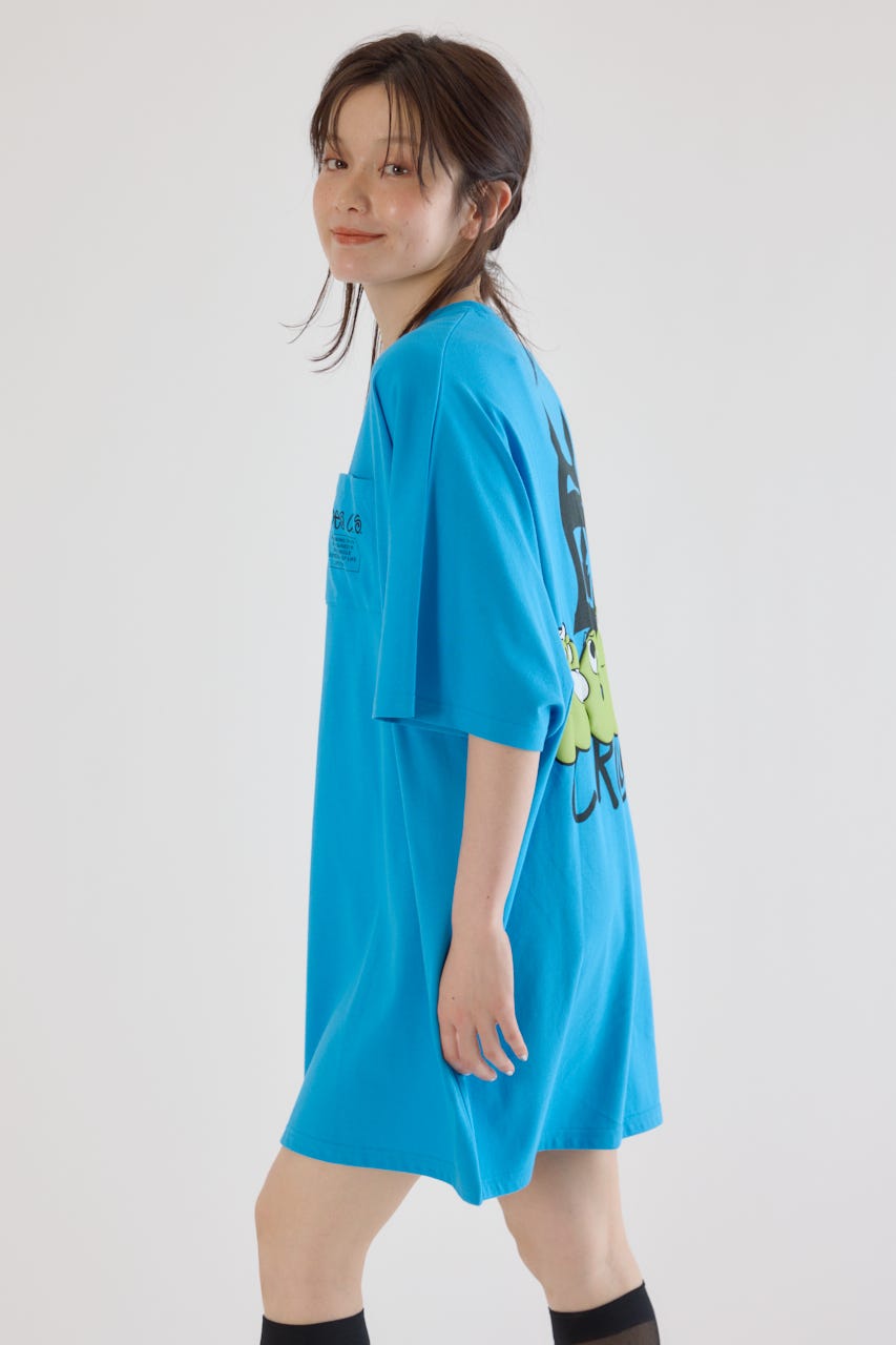 ストリートFace Logo Tワンピース L/BLU FREE