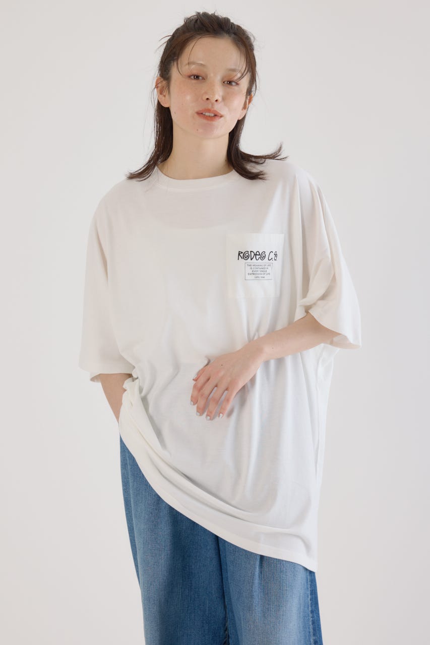 ストリートFace Logo Tワンピース O/WHT FREE