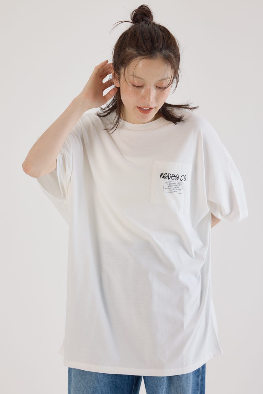ストリートFace Logo Tワンピース O/WHT FREE
