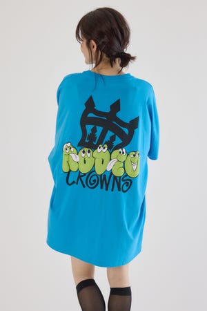 【関税込み】TOTEME イエロー Relaxed Tee ミニワンピース RODEO CROWNS WIDE BOWL | ストリートFace Logo Tワンピース