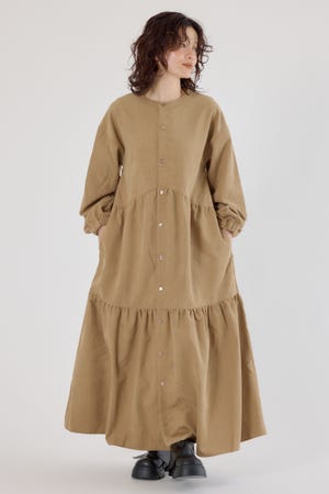 コーデュロイワンピース