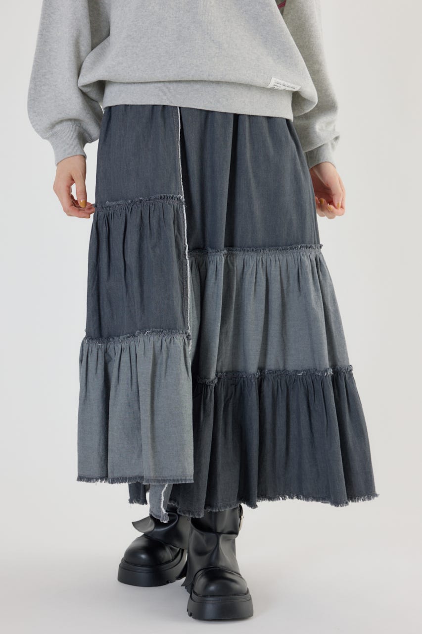 RODEO CROWNS デニムスカートXS新品 RODEO CROWNS デニム スカート XS ロデオクラウンズ ワイド