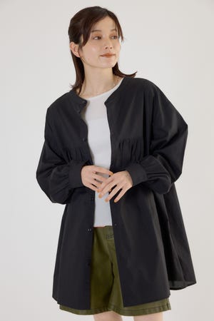 レースアップ2WAYブラウス