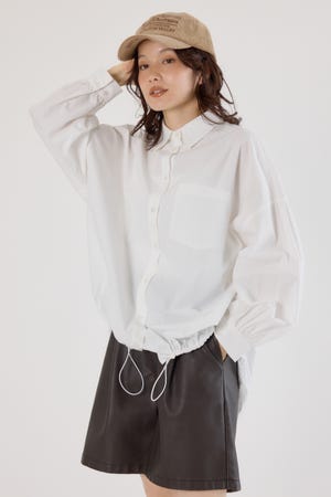 ドロストオーバーシャツ