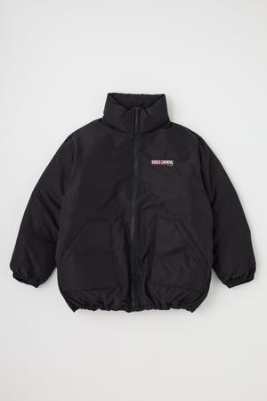 ロゴ中綿ブルゾン