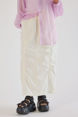 シャーリングスカート