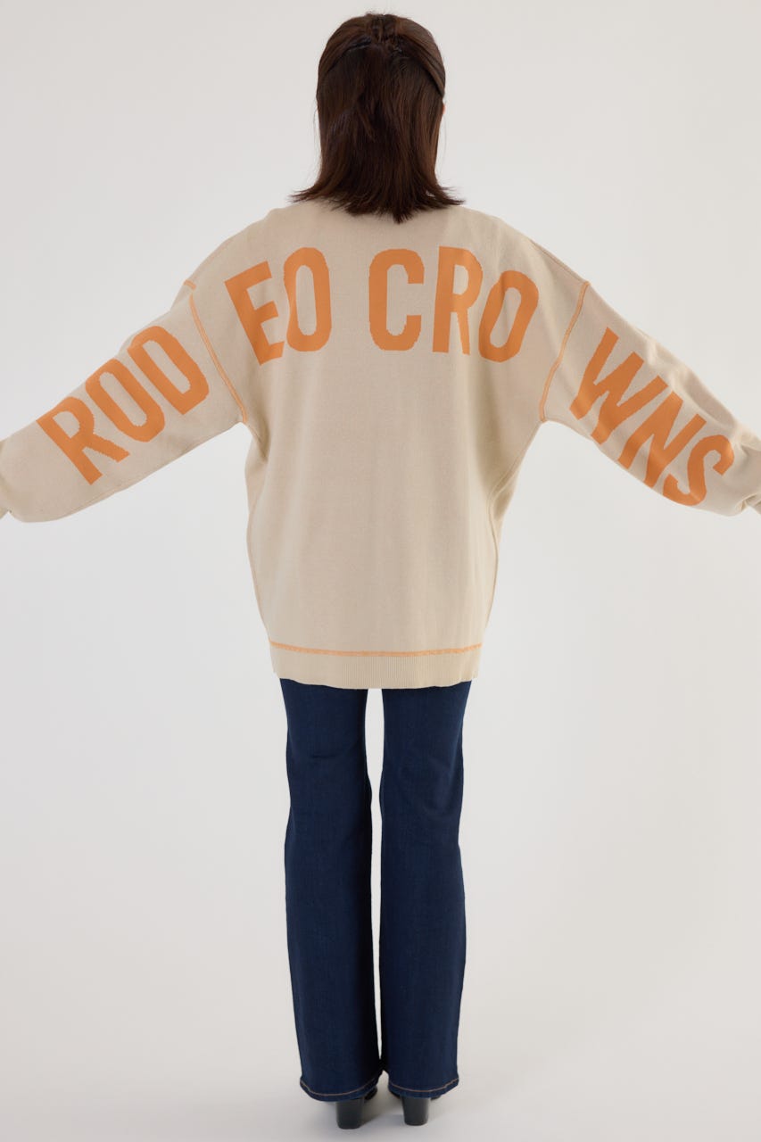 RODEO CROWNS WIDE BOWL | スウェットライクロゴカーディガン