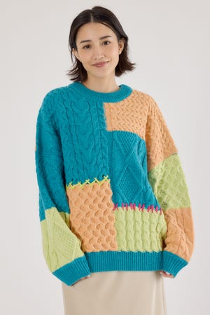 カスタムケーブルニット