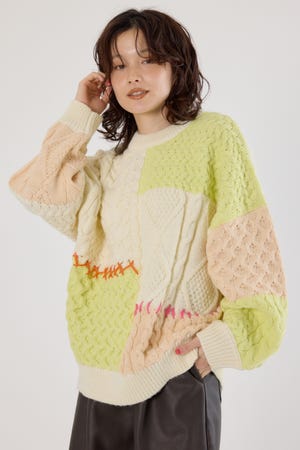 カスタムケーブルニット