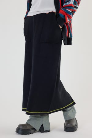 スウェットライクスカート