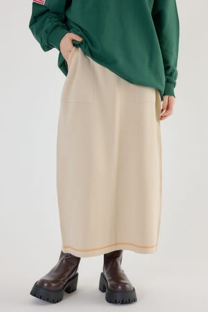 スウェットライクスカート