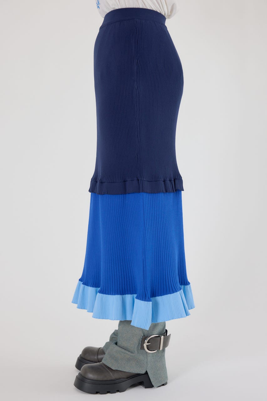 ブラウン ニット フリルスカート フリル ニットセーター - ブラウン | ZARA Japan / 日本