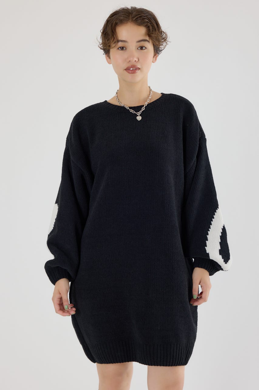 RODEO CROWNS WIDE BOWL | ロゴ2WAYモールニットワンピース
