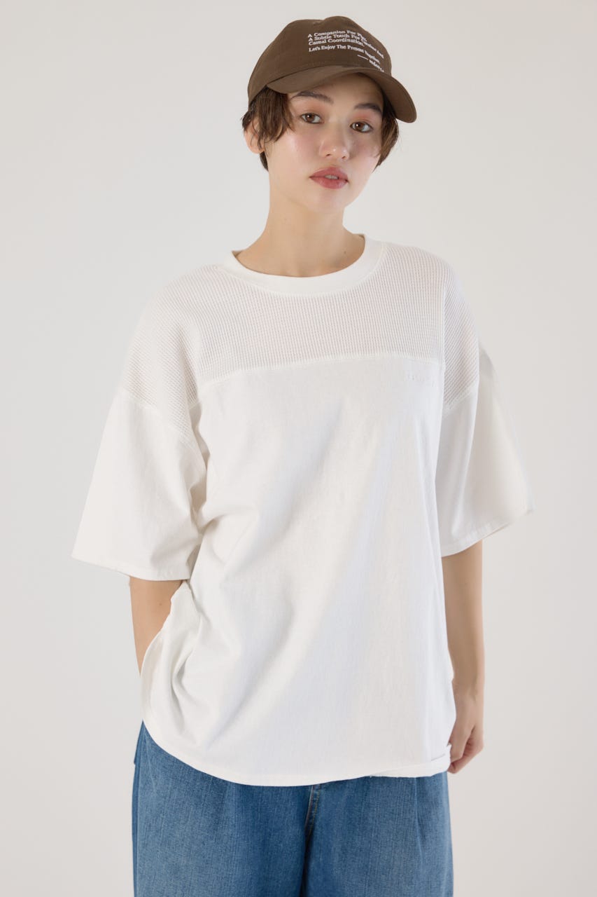 d.i.a.トップス RODEO CROWNS WIDE BOWL | ワッフルコンビカットトップス (T