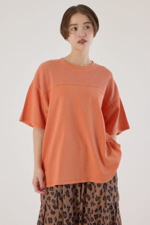 RODEO CROWNS WIDE BOWL | ワッフルコンビカットトップス (T