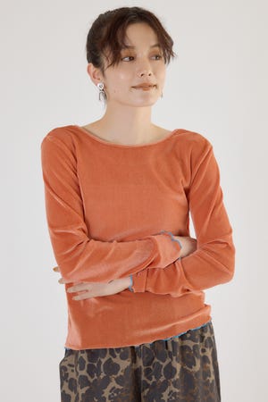 2WAYシアーベロアトップス