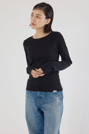 フライスロングスリーブTシャツ