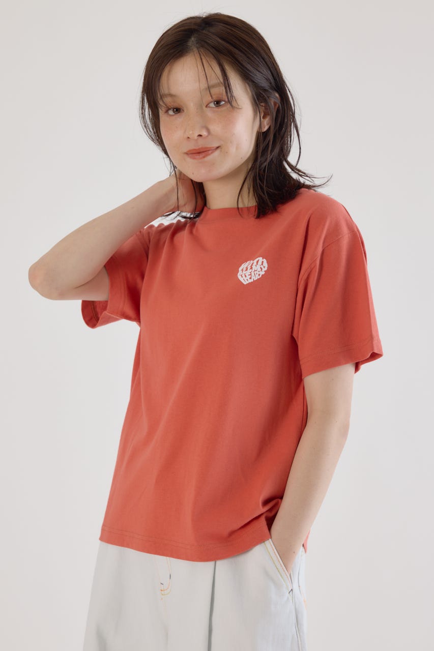 Heart Leopard Tシャツ RED M