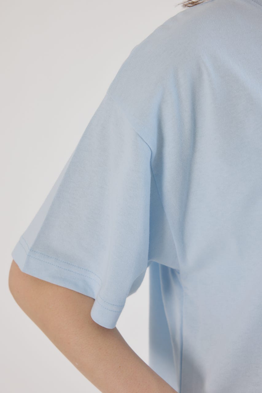 Heart Leopard Tシャツ SAX M