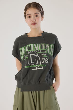 slide collegeスウェットトップス