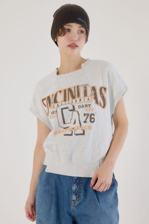 slide collegeスウェットトップス