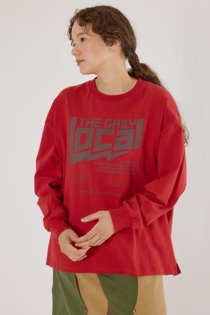 バックドッキングロングスリーブTシャツ