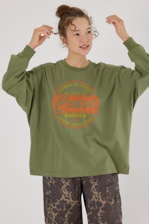 バックドッキングロングスリーブTシャツ