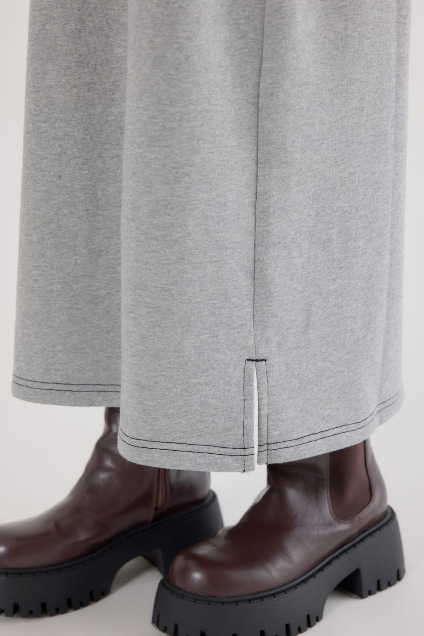 ラグランカラーステッチワンピース T.GRY FREE