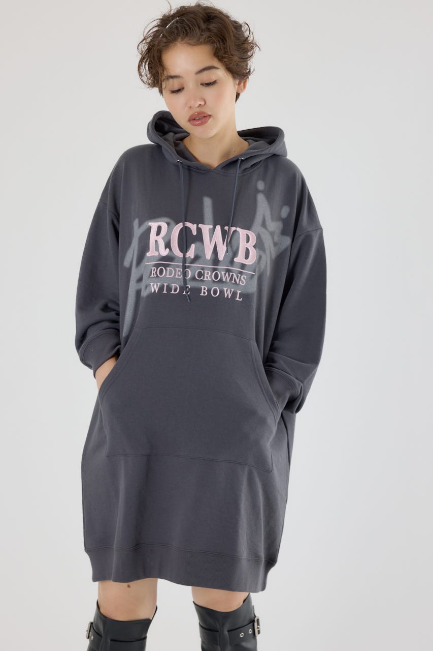 RODEO CROWNS WIDE BOWL | シャドーロゴパーカーワンピース