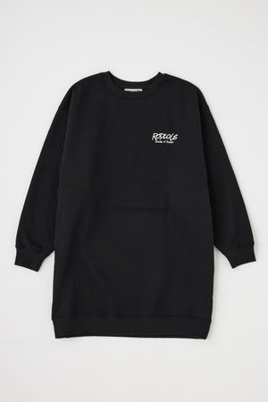 バックロゴスウェットワンピース