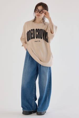 CURVE LOGOコンビニットワンピース