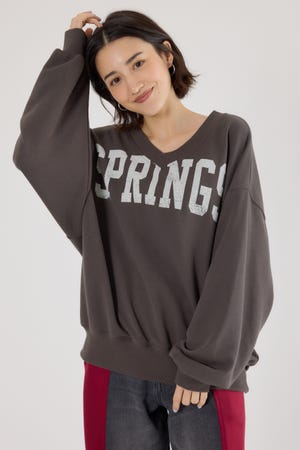 2 WAYルーズスウェット