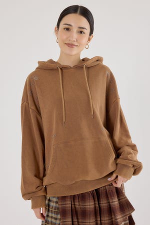 スタッズパーカー