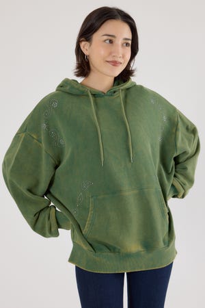 スタッズパーカー