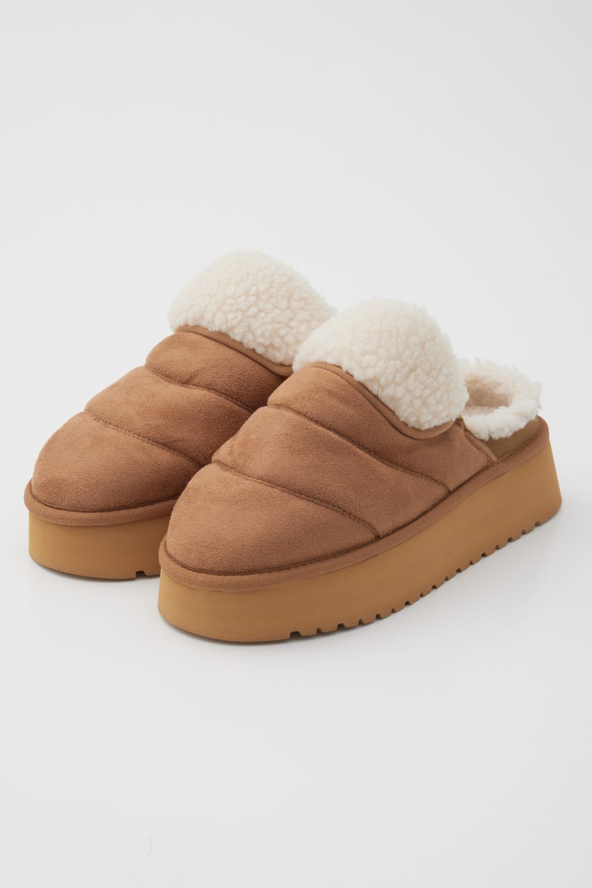 RODEO CROWNS WIDE BOWLのスリッポンボアシューズ