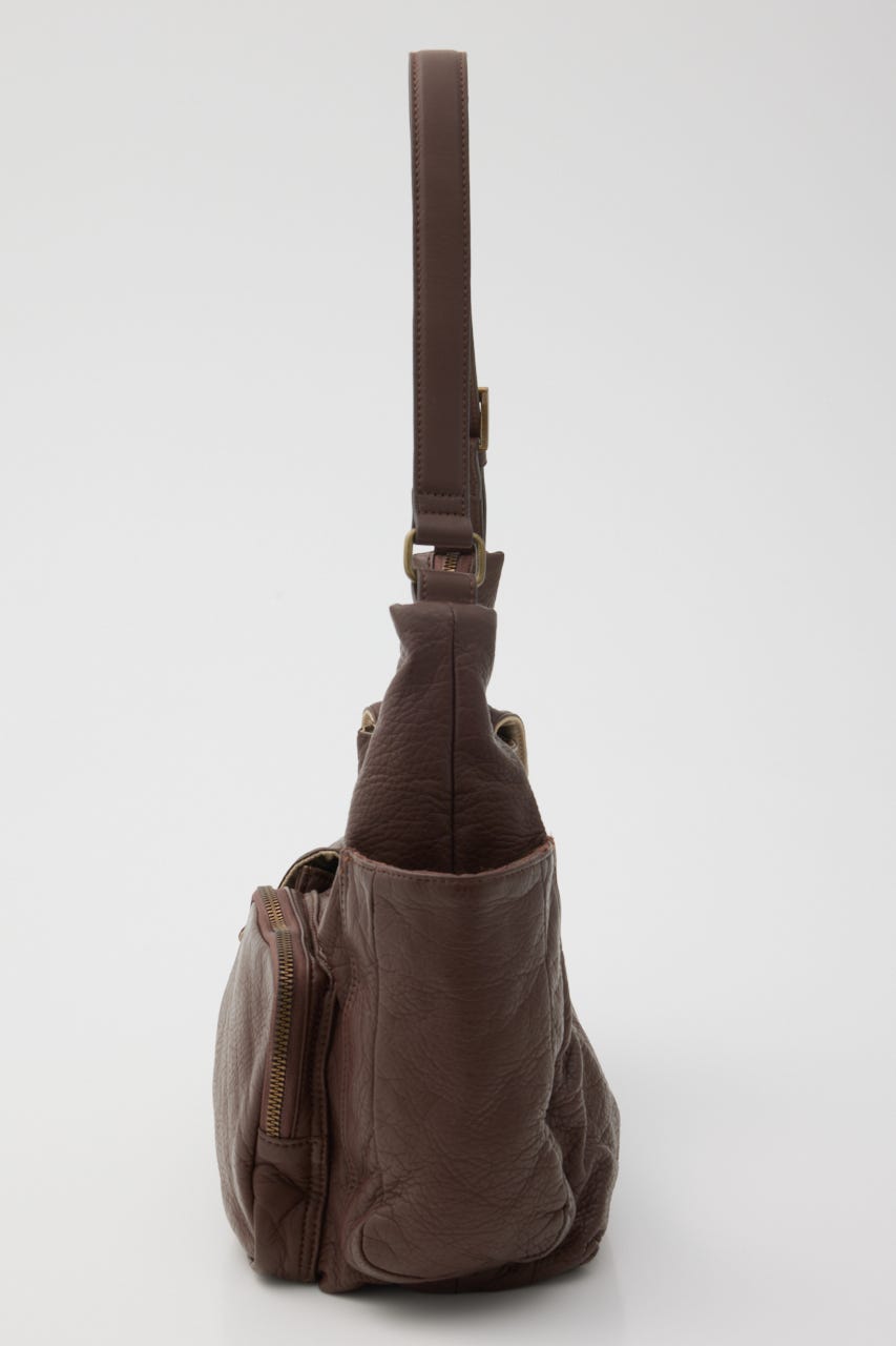 ポケットハンドバッグ BRN FREE