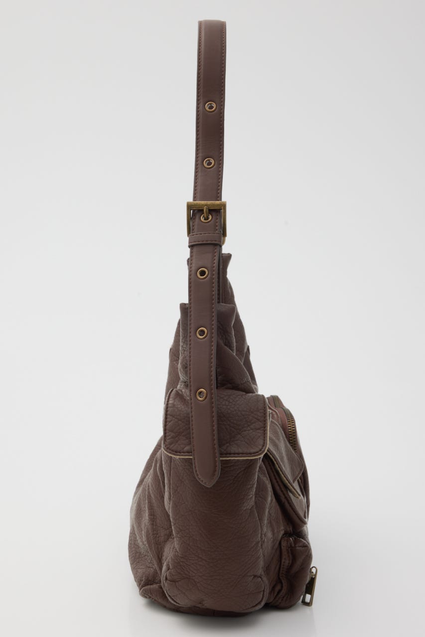 ポケットハンドバッグ BRN FREE