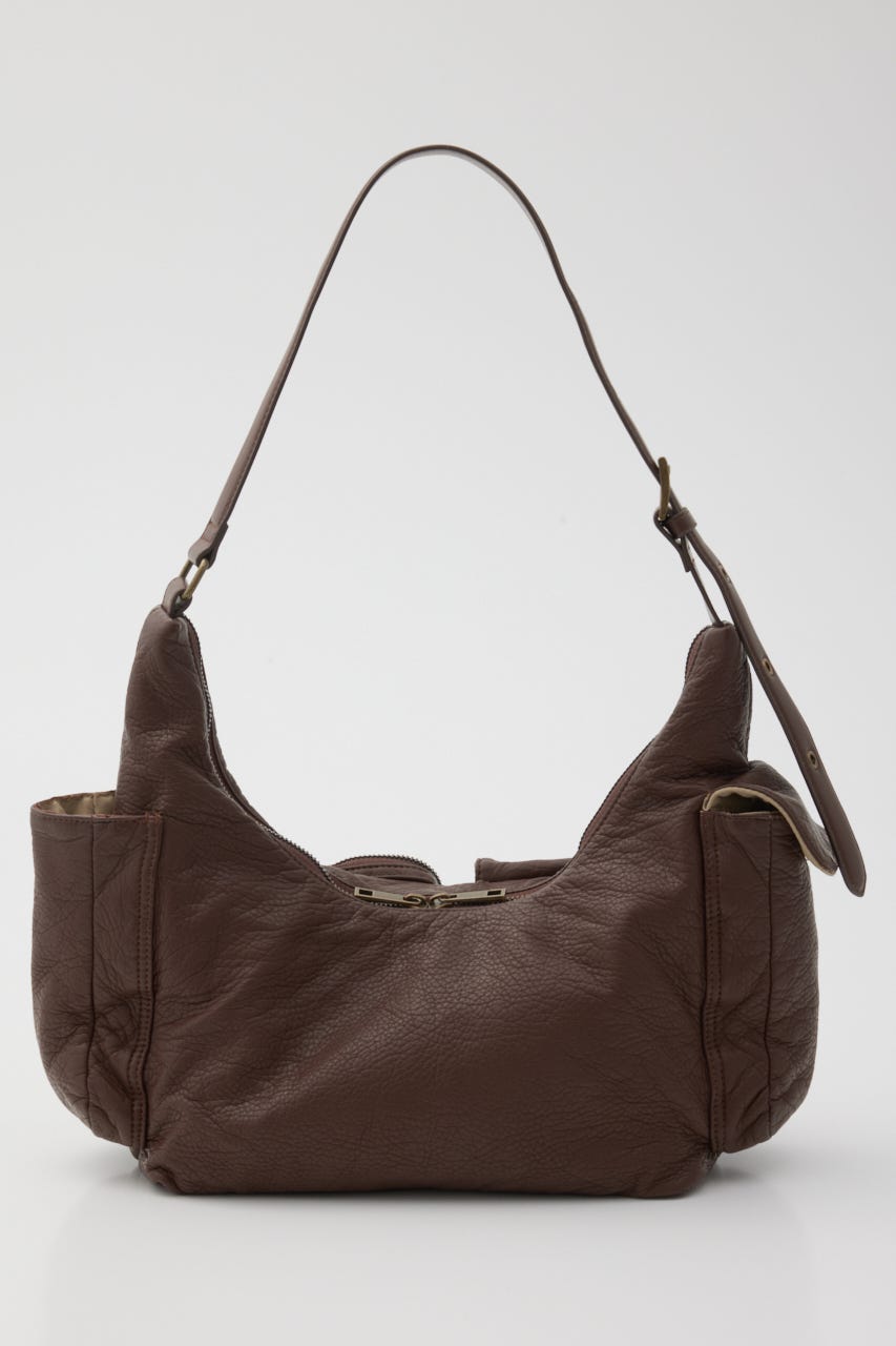 ポケットハンドバッグ BRN FREE