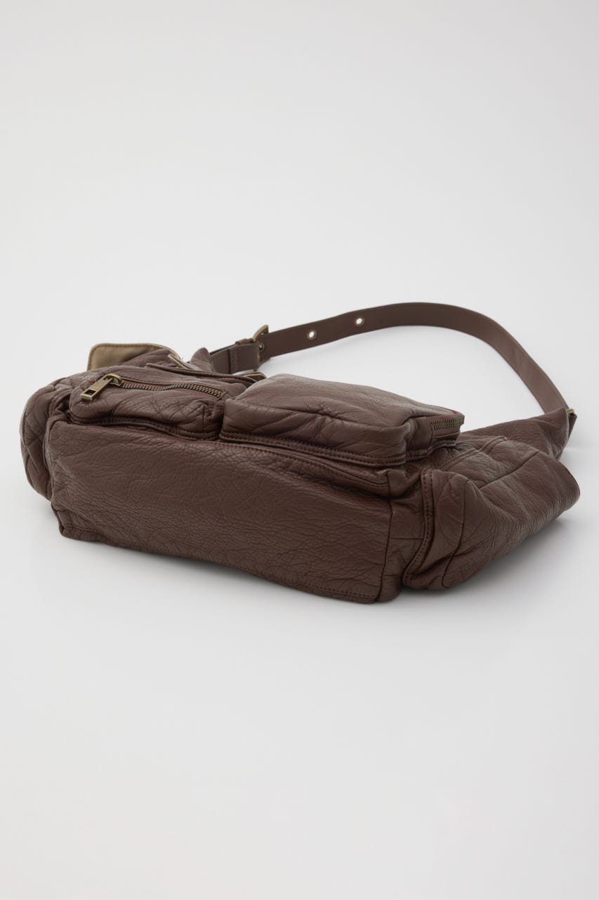 ポケットハンドバッグ BRN FREE