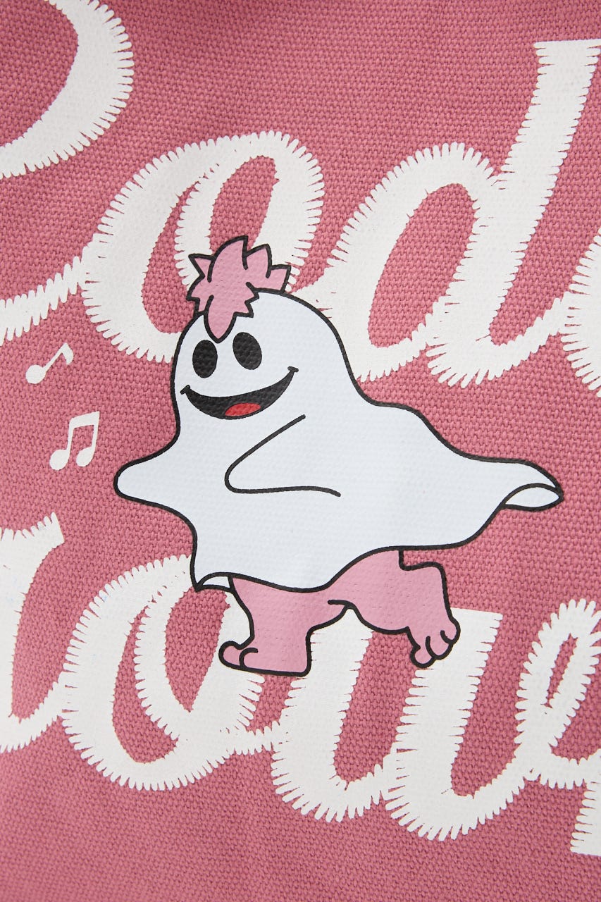 GHOST BEAR TOTE PNK FREE