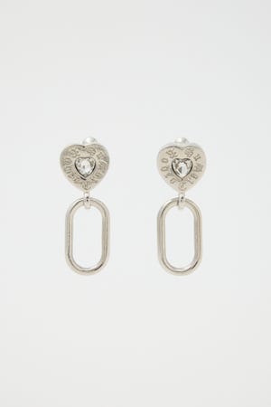 クラシックハートイヤリング